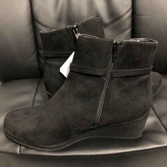 NWT❗️Aerosoles Women's Comfort Wedge Bootie size 11W - Picture 5 of 10